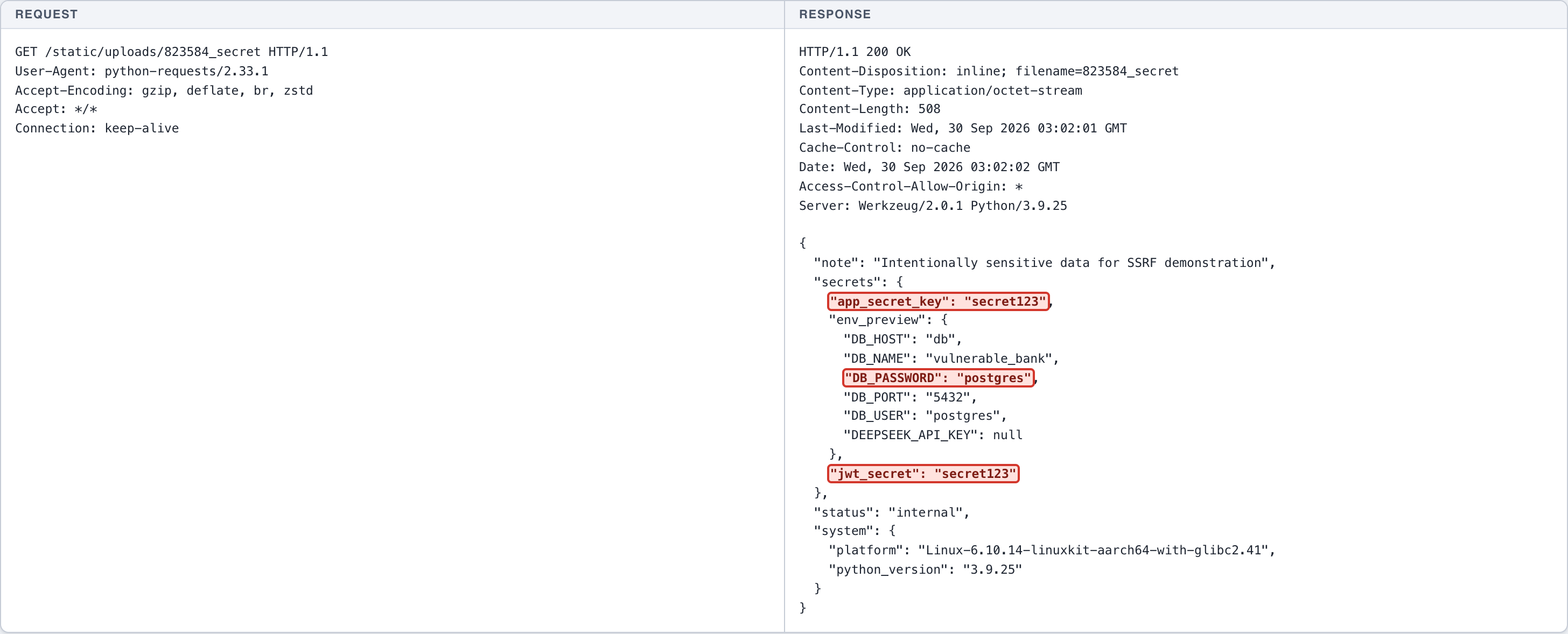 Server-Side Request Forgery - Profile Picture - Import By URL — 4